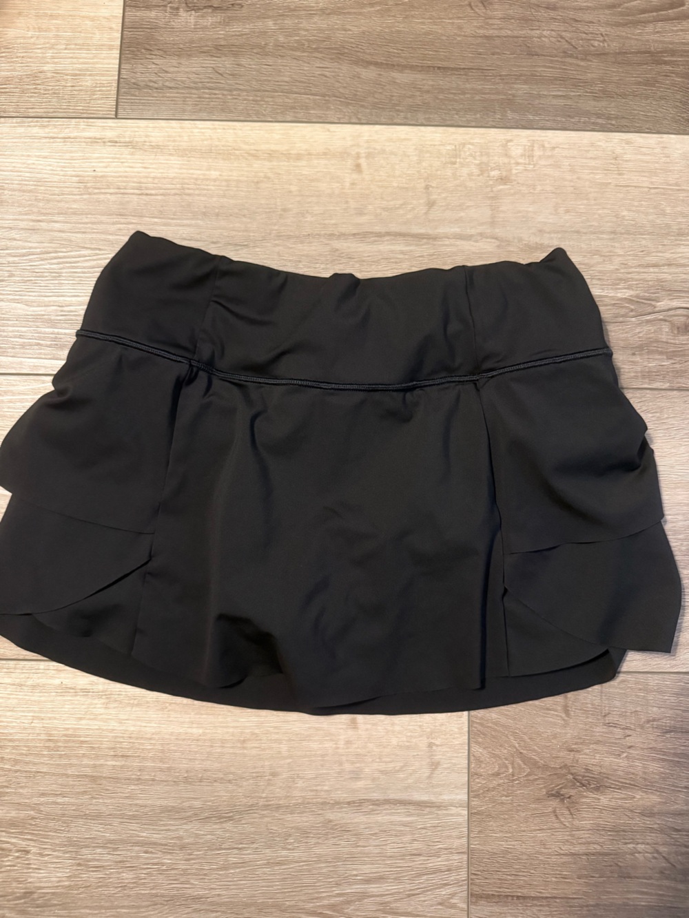 Athleta Black Athletic Skort with High Waist